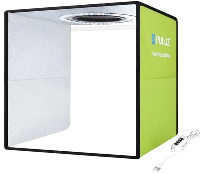 Лайткуб (фотобокс) для предметної зйомки Puluz PU5032 30x30x30 см Зелений (PU5032G)