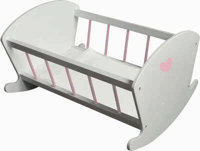 Ліжко для ляльок Engelhart дерев'яне 1750084 (8716096013351)