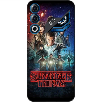 Силиконовый чехол SMTT для ZTE Nubia Neo 3 GT 5G с принтом Stranger Things Сила