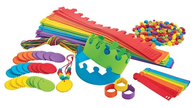 Набір для творчості Colorations прикраси з піни 72 елементи CHREGALF (5710903615403)