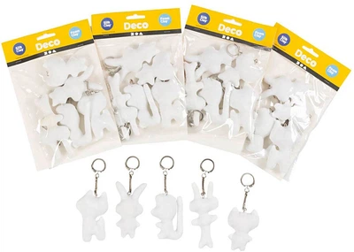 Креативний набір фігурок Creativ Company з брелоком для ключів 25 елементів 495039 (5712854714068)