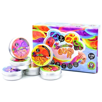Слайм Danko Toys "Chameleon Gum" Жуйка для рук ChGUM-01-01U,02U,03U,04U