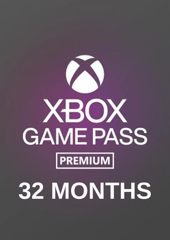 Xbox Game Pass Premium - 32 місяці (Xbox One/Series і Windows 10) Trial підписка для всіх регіонів і країн