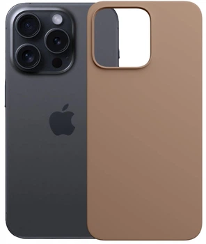 Панель 3MK Hardy MagSilicone для Apple iPhone 15 Pro Dark Gold (5903108661348)