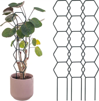 Podpora doniczkowa heksagon prosty Kadax Fora 3 szt. (K11363)