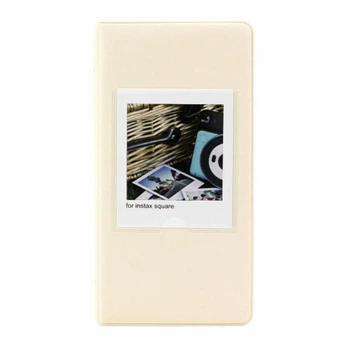 Фотоальбом молочний FujiFilm Instax Square на 64 фото (фотокартка 8,6х7,2 см) / Альбом для Square SQ1 SQ6 SQ40 SQ20 SQ10 SP3