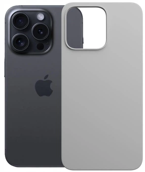 Etui 3MK Hardy MagSilicone do Apple iPhone 16 Pro Max Titanium (5903108661959)