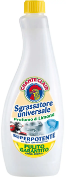 Засіб для видалення жиру ChanteClair Sgrassatore universale з ароматом лимону, запаска 600мл