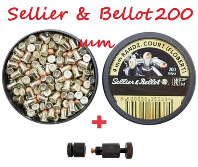 Патрон Флобера Sellier & Bellot 200 шт + Обжимка