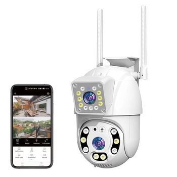Подвійна камера відеоспостереження WiFi V380