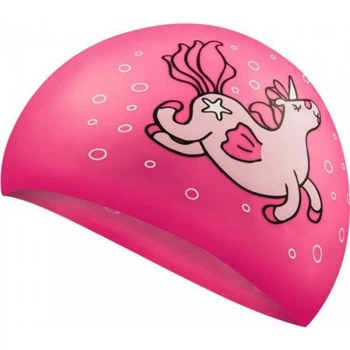 Шапка для плавания "Kiddie Unicorn" 6880 Aqua Speed 142-Unicorn, розовый, OSFM