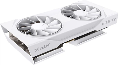 グラフィックボード・グラボ・ビデオカード XFX Swift RX9060XT OC 8GB White Відеокарта AMD Radeon RX 9060 XT 8GB GDDR6 XFX Swift OC White