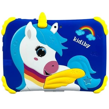 Дитячий планшет Kids Study Unicorn Tab 7" Android15 4000mAh 8/256Gb BT Wi-Fi +чохол-підставка синій