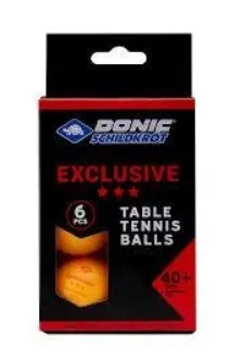 Мячи Donic EXCLUSIVE (Advantgarde) 3* 40+ 6шт orange
