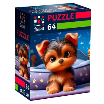 Пазлы Vladi Toys De.tail Любопытный щенок 64 детали DT1234-09