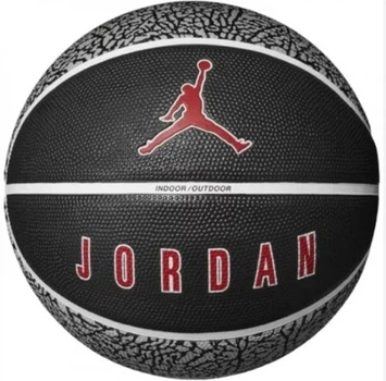 Мяч баскетбольный Nike JORDAN PLAYGROUND 2.0 8P DEFLATED WOLF GREY/BLACK/WHITE/VARSITY RED size 7