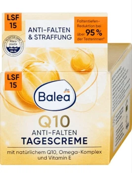 Крем для лица против морщин Balea Q10 SPF 15, 50 мл