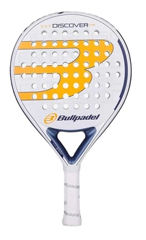 Ракетка для падела, падел-тенниса Bullpadel Discover ctr, белая