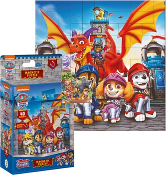 Магнитный пазл DoDo Paw Patrol Рыцари 40 элементов (200651)