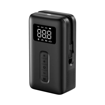Автокомпрессор аккумуляторный Ugreen CD259 150 PSI 15 л/мин 2x2500 mAh Черный (15951)