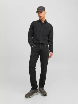 Джинси JACK&JONES світло-чорний EZEAU370 29/32