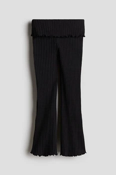 Брюки H&M 1275778 черный 146см