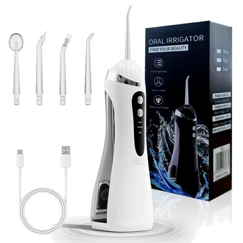 Іригатор портативний електричний для порожнини рота USB ORAL білий