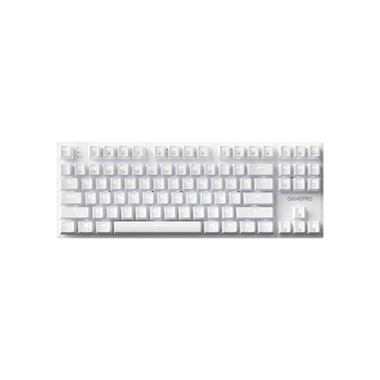 Клавиатура GamePro Genesis Joker MK124W Outemu Red Switch USB UA White (MK124W)
