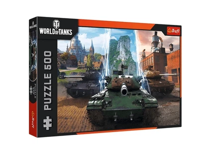 Пазл "World of Tanks. Время действовать" 500 элементов 37535 Trefl, в коробке (5900511375350)