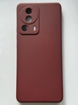 Силіконовий чохол Soft Touch для Xiaomi 13 Lite Бордовий