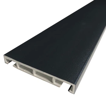 Наличник пластиковый Miroplast 450 мм, антрацит
