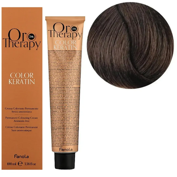Крем-фарба безаміачна для волосся Fanola Oro Therapy №5/14 Extra Bitter Chocolate 100 мл (3078WB)