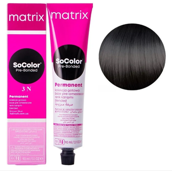 Крем-краска Matrix SoColor Pre-Bonded №3N Dark brown natural 90 мл (26475WB)