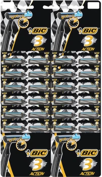 Станки для гоління Bic 3 Action одноразові 24 шт (ZES3086123356573)