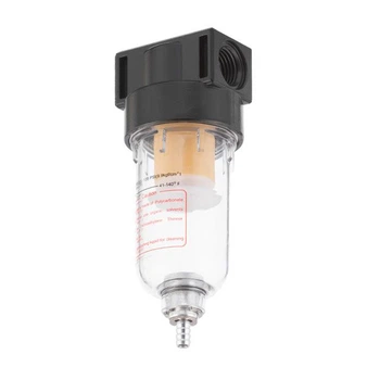Фильтр для очистки воздуха 1/4", 20 мкм, до 400 л/мин, до 10 атм INTERTOOL PT-1411