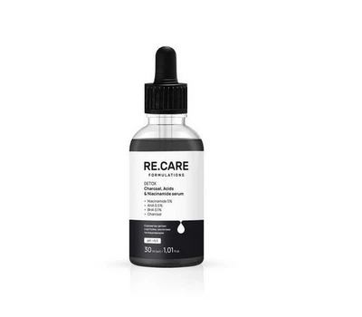 Сыворотка-детокс для жирной и проблемной кожи лица Re.Care, 30 мл