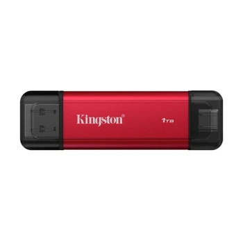 SSD диск Kingston Dual Portable SSD 1TB USB 3.2 Gen 2 Red (SPSD