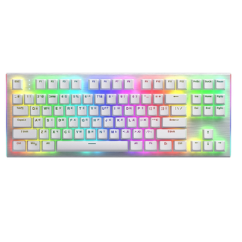 Клавіатура Hator Gravity X Orange RGB White (HTK551UA)