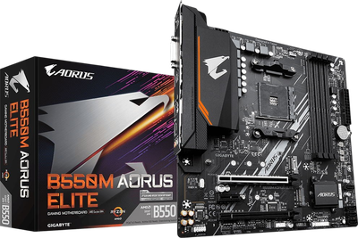 Материнська плата Gigabyte B550M AORUS ELITE 1.3 Socket AM4 (B550M AORUS ELITE 1.3)
