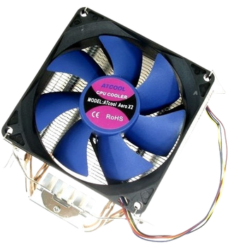 Повітряне охолодження Atcom ATcool X2 Black (14244)