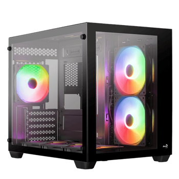 Корпус AeroCool Dryft Mini-G-BK-v2 FRGB Black (ACCS-ES02163.11)