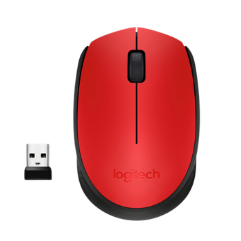 Миша бездротова Logitech M171 Red/Black (910-004641)