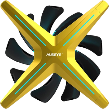 Вентилятор Alseye X12 Push ARGB Yellow (AS.04.03.0028)