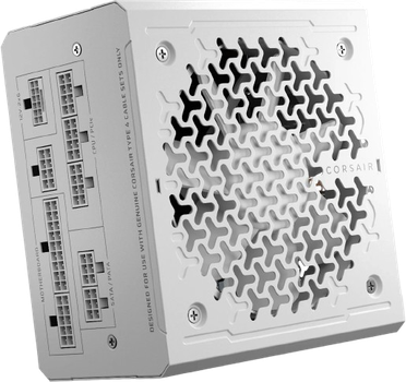 Блок питания Corsair RM1000e ATX 3.1 1000W 80+ Gold White (CP-9020294-EU)