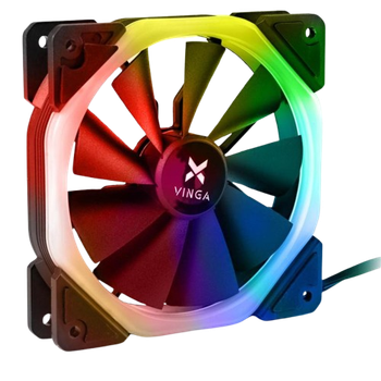 Вентилятор Vinga RGB fan-05 Black