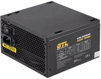 Блок питания GTL Gaming Star 600W (GTLGS600BK)