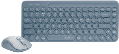 Комплект (клавіатура + миша) бездротовий A4Tech FG3200 Air2 Blue