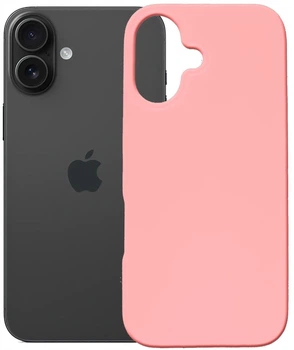 Etui 3MK Hardy MagSilicone do Apple iPhone 16 Pink (5903108661966)
