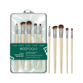 EcoTools, Набор пензлів для макіяжу очей The Daily Defined Eye Kit