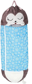 Туристичний спальний мішок KIK дитячий 125 x 50 см Синій (KX3016_1)